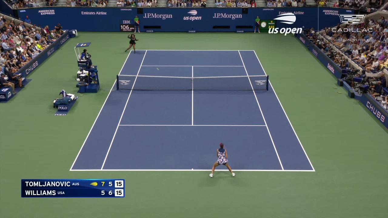 Photos Serena Williams Vs Ajla Tomljanovic Us Open Third Round