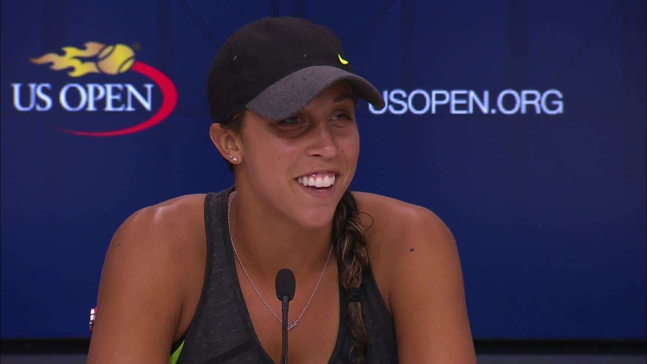 Madison Keys Interview (Round 2) US Open Highlights & Features