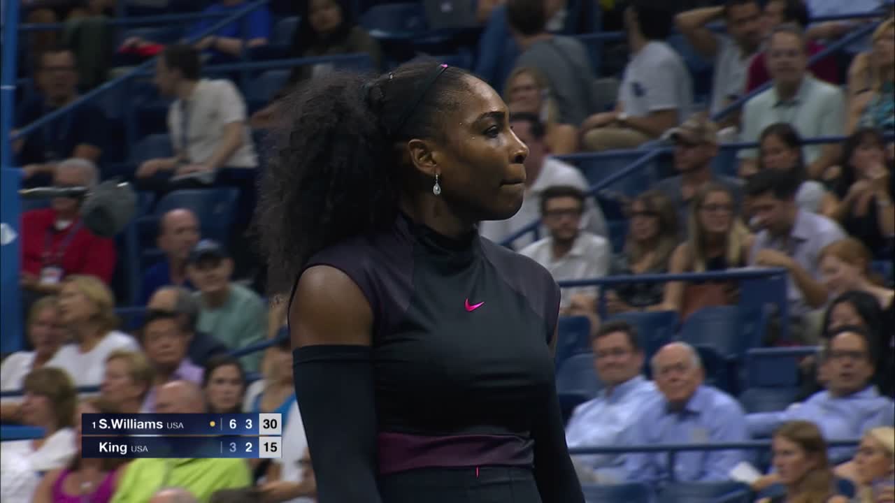 Serena Williams vs. Vania King - US Open Highlights ...