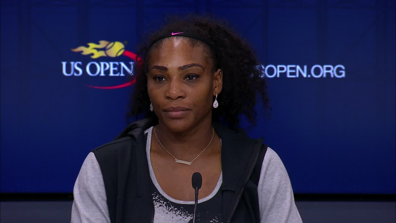 Serena Williams Interview (Round 2) - US Open Highlights & Features ...