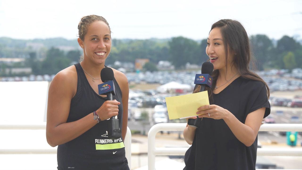 15Love Madison Keys US Open Highlights & Features Official Site