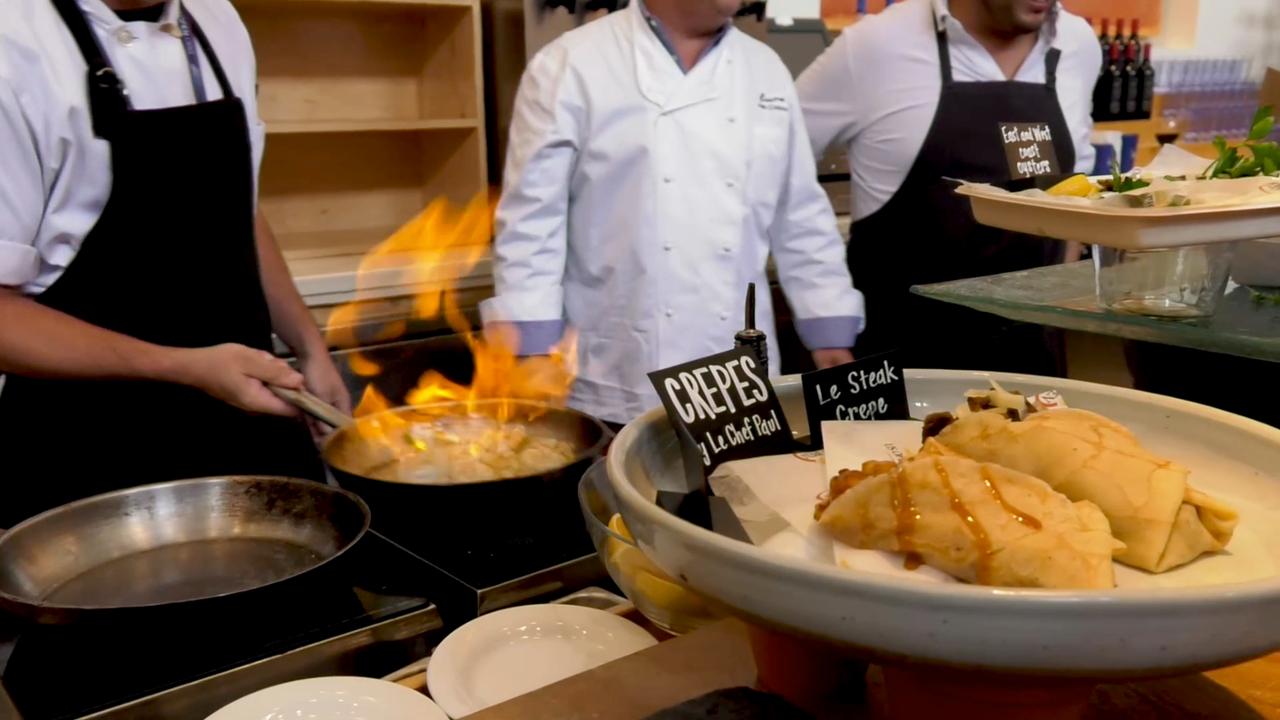 Tennis vs Food US Open Highlights & Features Official Site of the