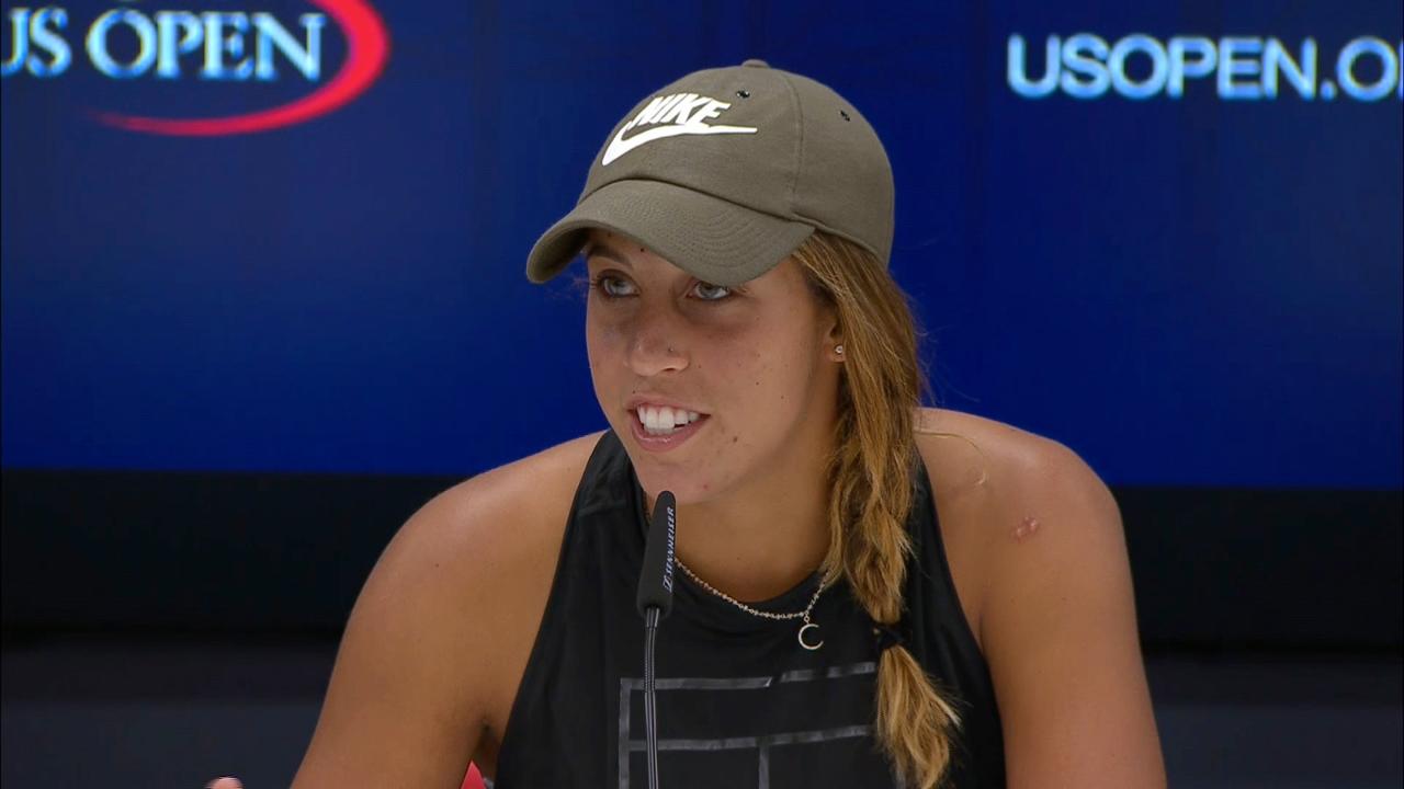 Madison Keys Interview US Open Highlights & Features Official Site