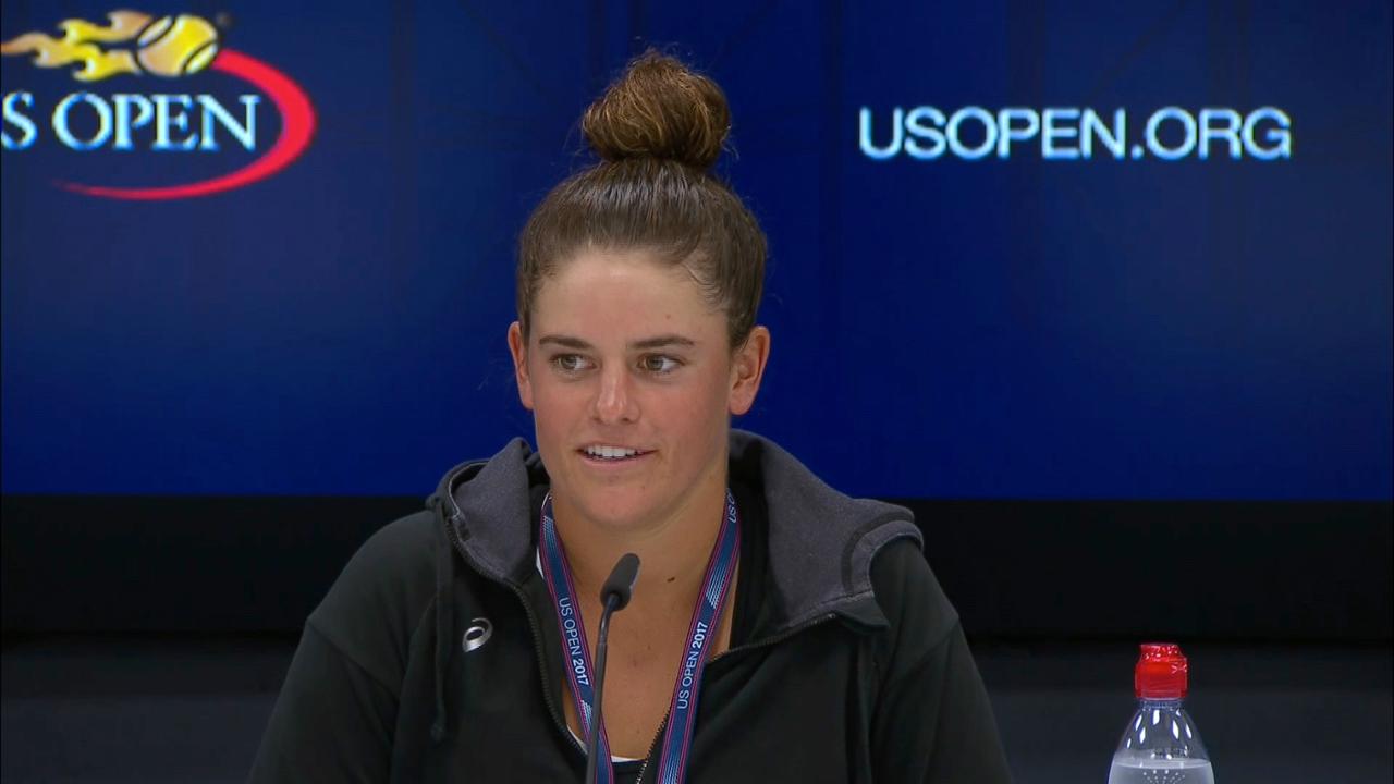 Jennifer Brady Interview US Open Highlights & Features Official