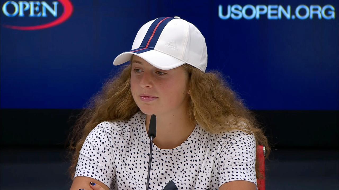 Jelena Ostapenko Interview US Open Highlights & Features Official
