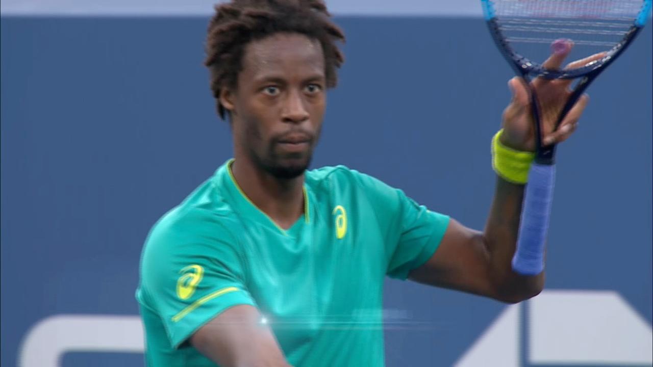 Monfils digs deep for fiveset win Official Site of the 2024 US Open