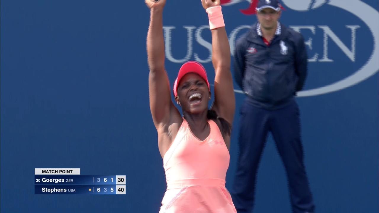 Stephens strolls into first Open quarterfinals Official Site of the
