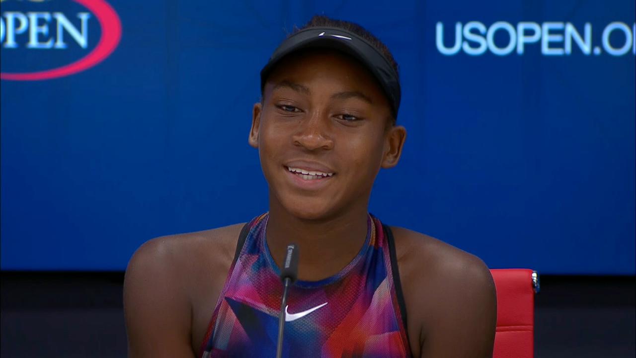 American Cori Gauff leads juniors field at US Open Official Site of