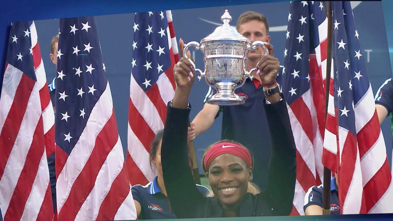 50 Moments That Mattered Serena makes history of a high order US