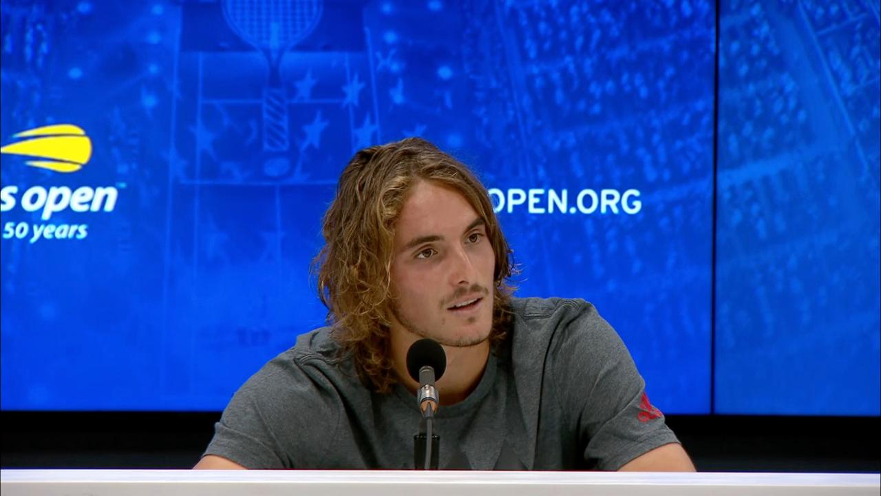 Press conference - Stefanos Tsitsipas - Round 1 - US Open Highlights ...