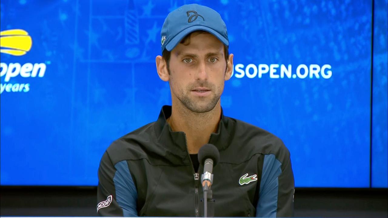 Interview Novak Djokovic, Round 1 Official Site of the 2022 US Open