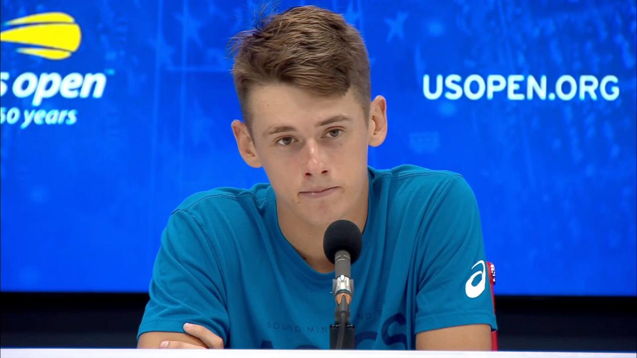 Press Conference Alex de Minaur, Round 2 US Open Highlights