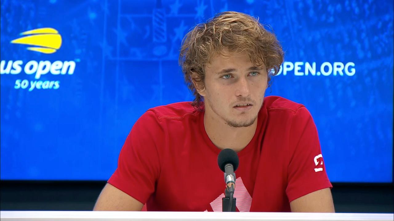 Alexander zverev us open speech information