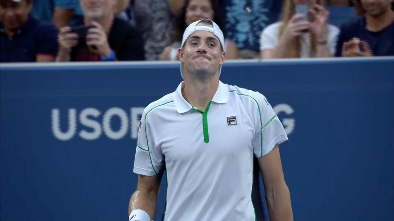 John Isner and Juan Martin del Potro to slug it out in a heavyweight