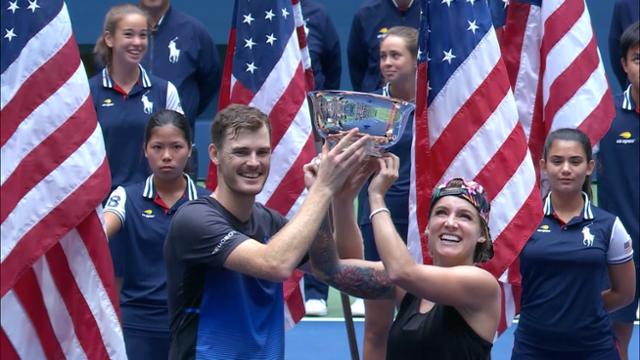 play video Highlights: Bethanie Mattek-Sands and Jamie Murray