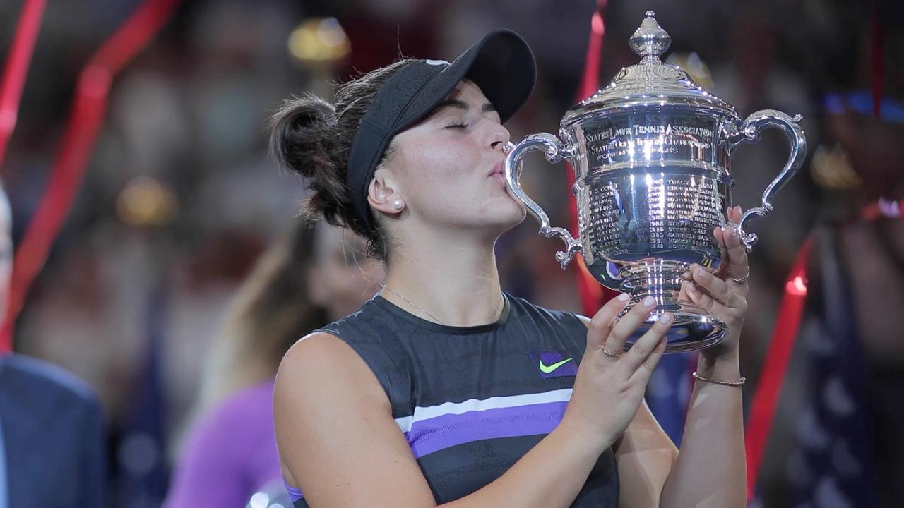 Around the table with 2019 US Open women's champion Bianca Andreescu