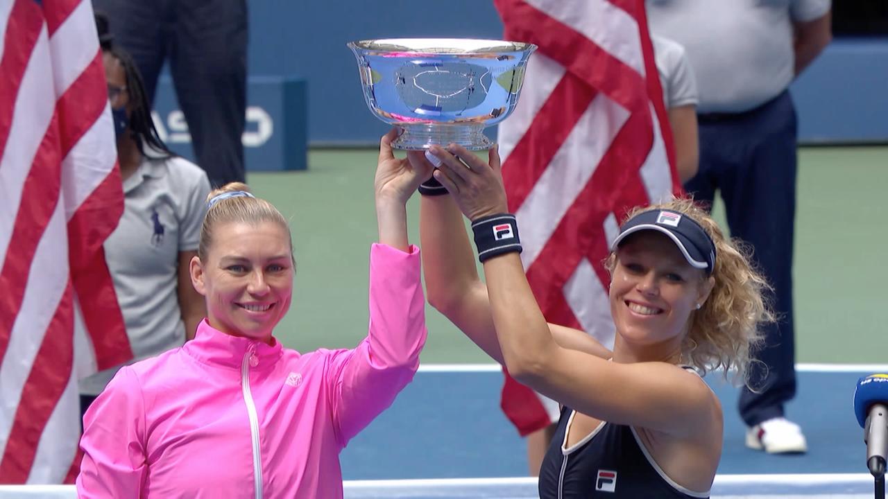 Zvonareva and Siegemund complete dream run, win US Open doubles title