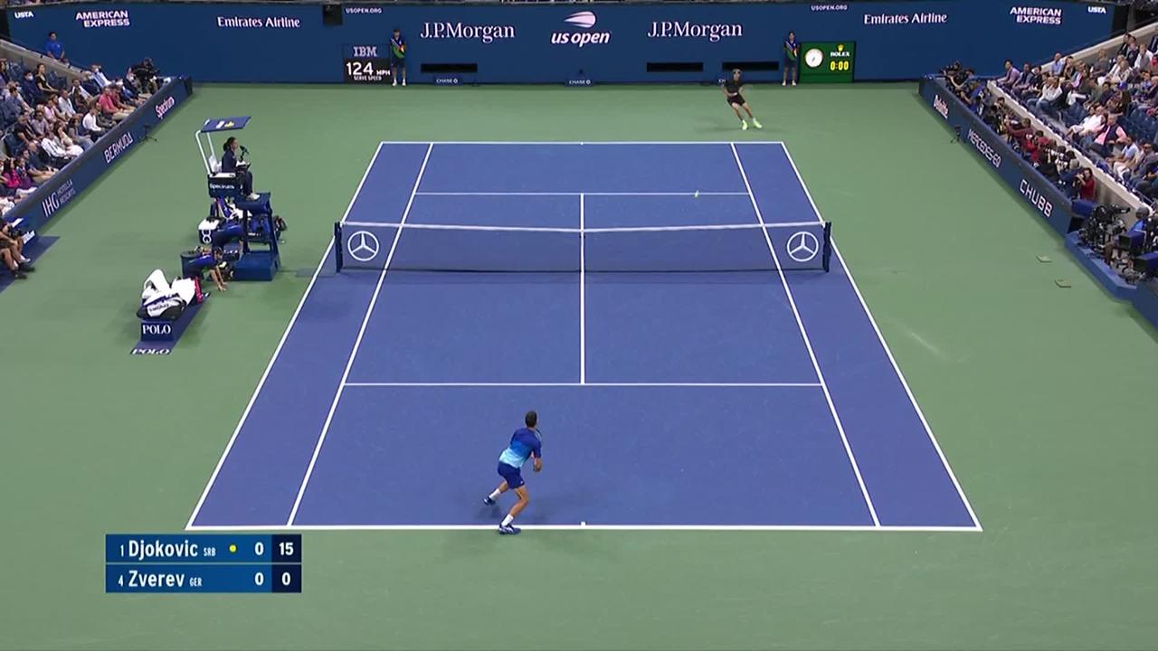 Djokovic vs. Zverev SF Extended Highlights US Open Highlights