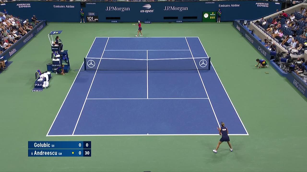 Andreescu Vs Golubic R1 Extended Highlights Us Open Highlights And Features Official Site Of 