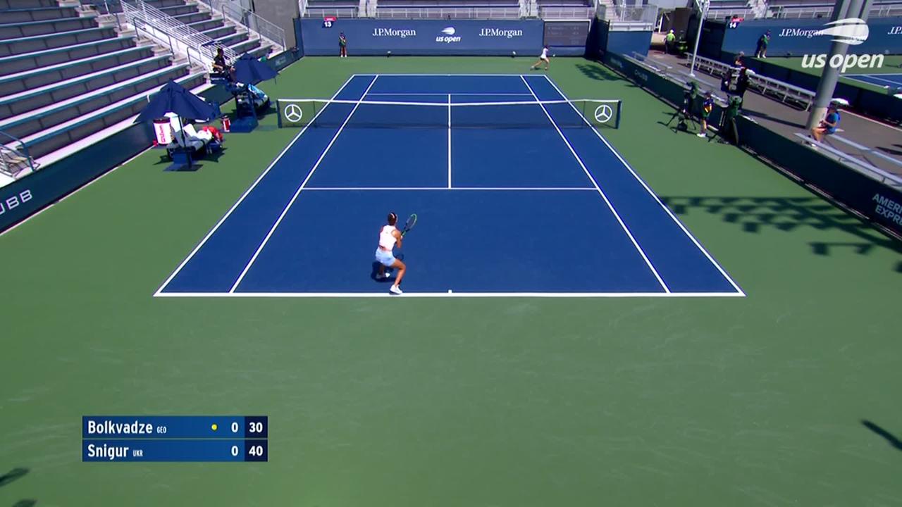 Highlights Bolkvadze vs. Snigur, Qualifying Round 1 US Open