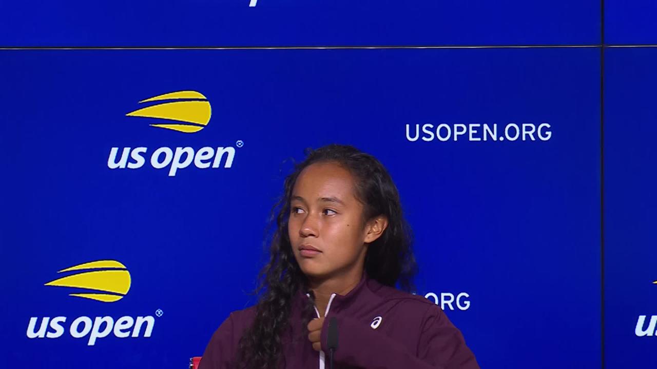 Press Conference Leylah Fernandez, Final US Open Highlights
