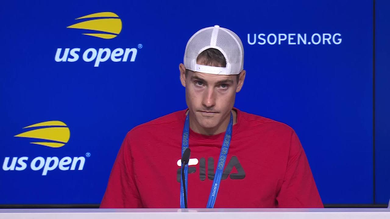 Press Conference John Isner, R1 US Open Highlights & Features