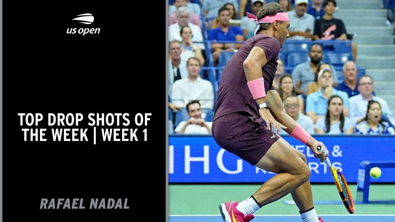 Top Drop Shots Week 1 US Open Highlights & Features Official Site