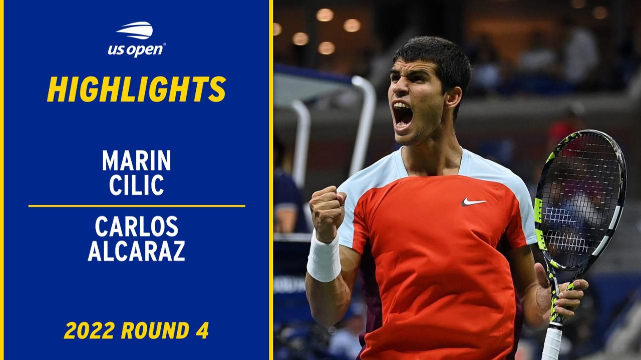 Alcaraz outlasts former champ Cilic in near-record late finish at 2022 US Open - Official Site of the 2023 US Open Tennis Championships