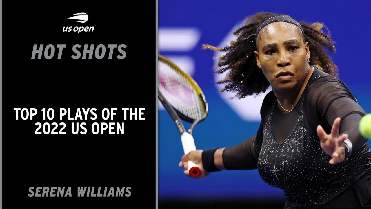 Top 10 Plays Serena Williams US Open Highlights & Features