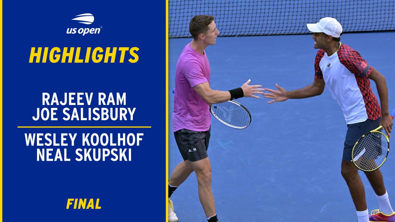 Ram and Salisbury repeat mens doubles feat at the 2022 US Open - Official Site of the 2023 US Open Tennis Championships