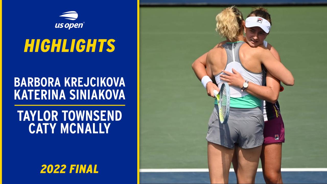 Krejcikova/Siniakova storm back to win US Open title, complete career Grand Slam - Official Site of the 2023 US Open Tennis Championships
