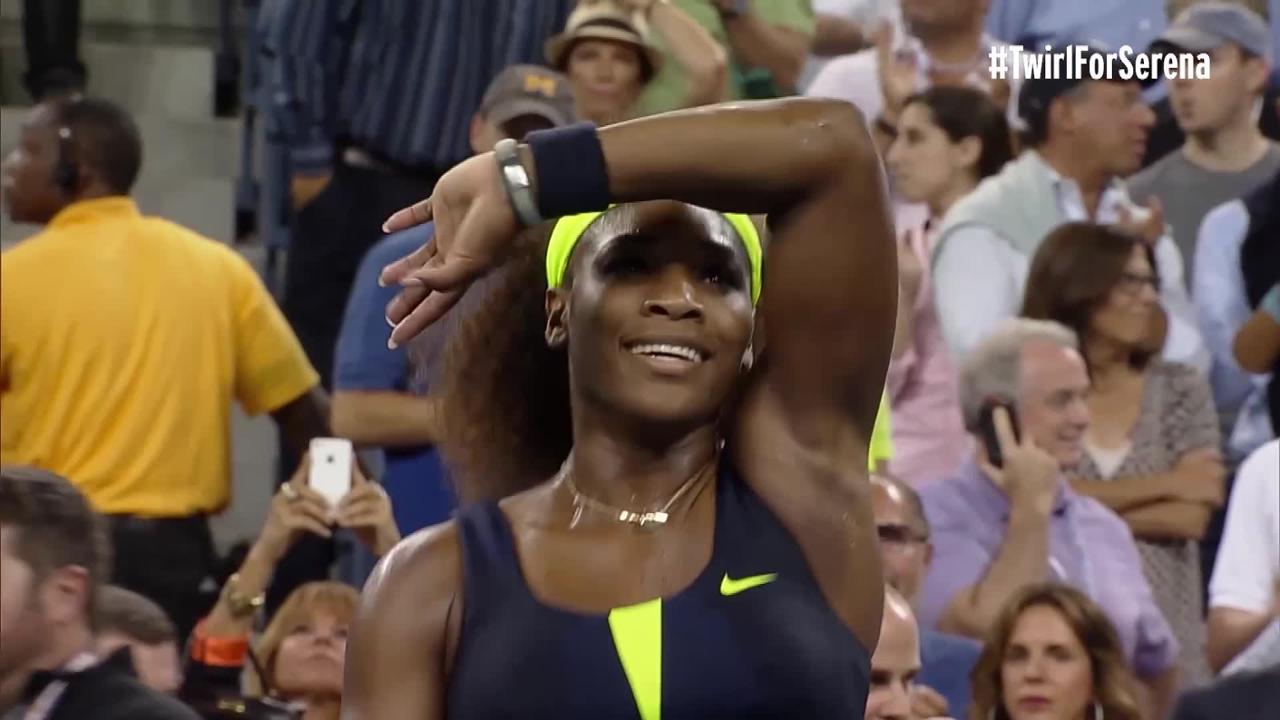 Twirl For Serena US Open Highlights & Features Official Site of the