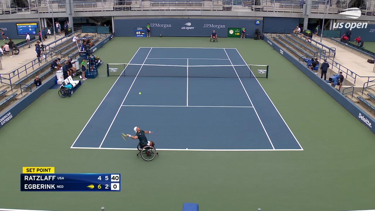 Casey Ratzlaff vs. Tom Egberink Highlights | Round 1 Wheelchair - US ...