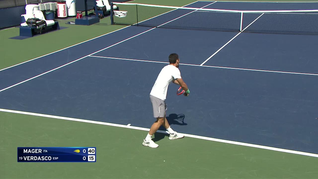 Gianluca Mager vs. Fernando Verdasco Extended Highlights Round 1