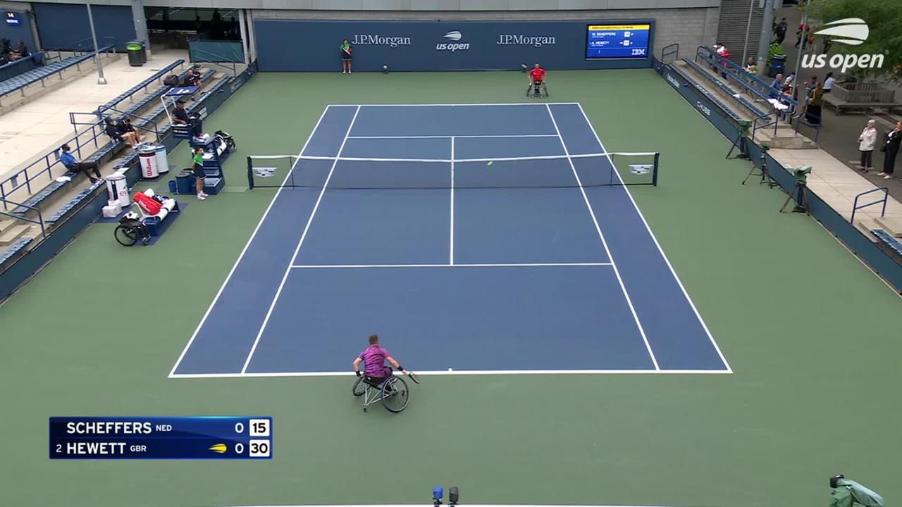 Maikel Scheffers vs. Alfie Hewett Extended Highlights | Round 1 ...