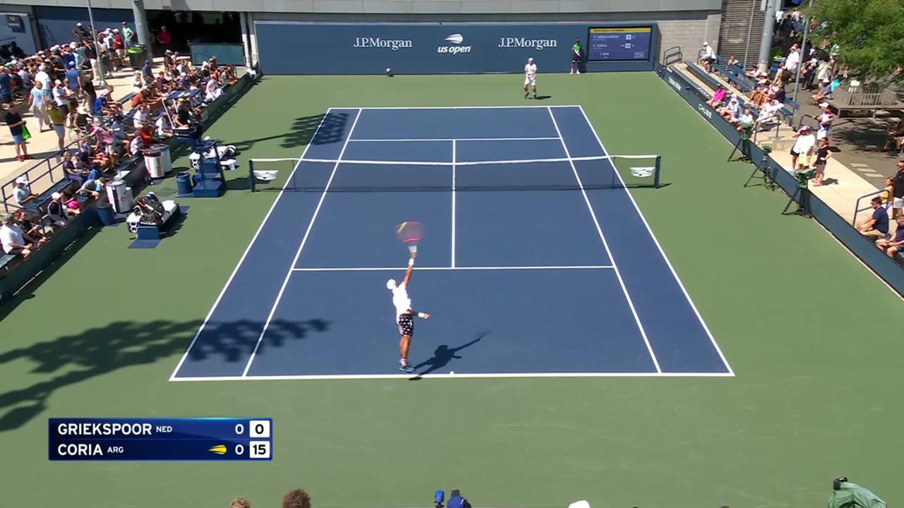 Tallon Griekspoor vs. Federico Coria Extended Highlights Round 1 US