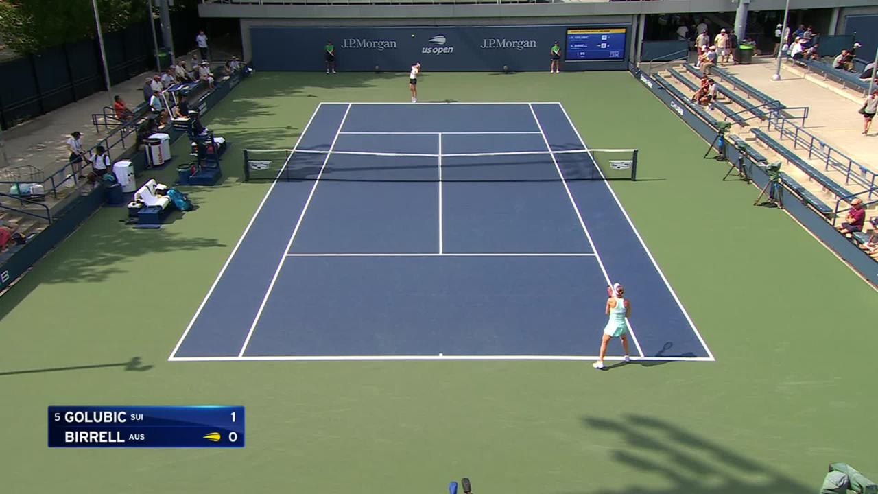 Viktorija Golubic vs. Kimberly Birrell Extended Highlights | Round 2