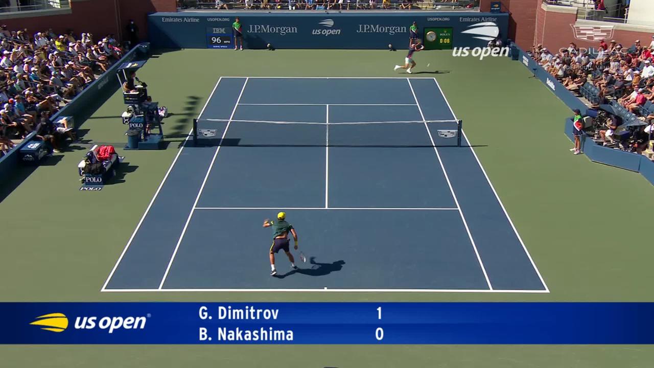 Nakashima downs Dimitrov, breaks new ground at the 2022 US Open