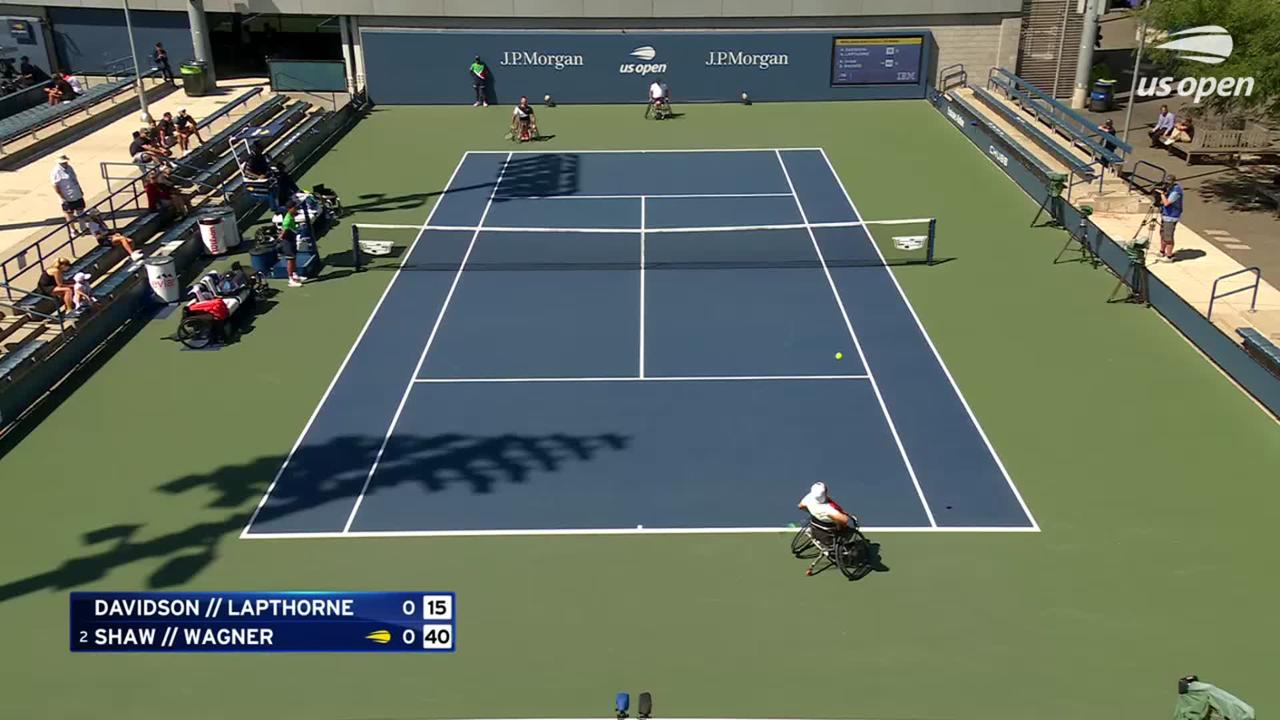 Davidson/Lapthorne vs. Wagner/Shaw Highlights Semifinal Wheelchair