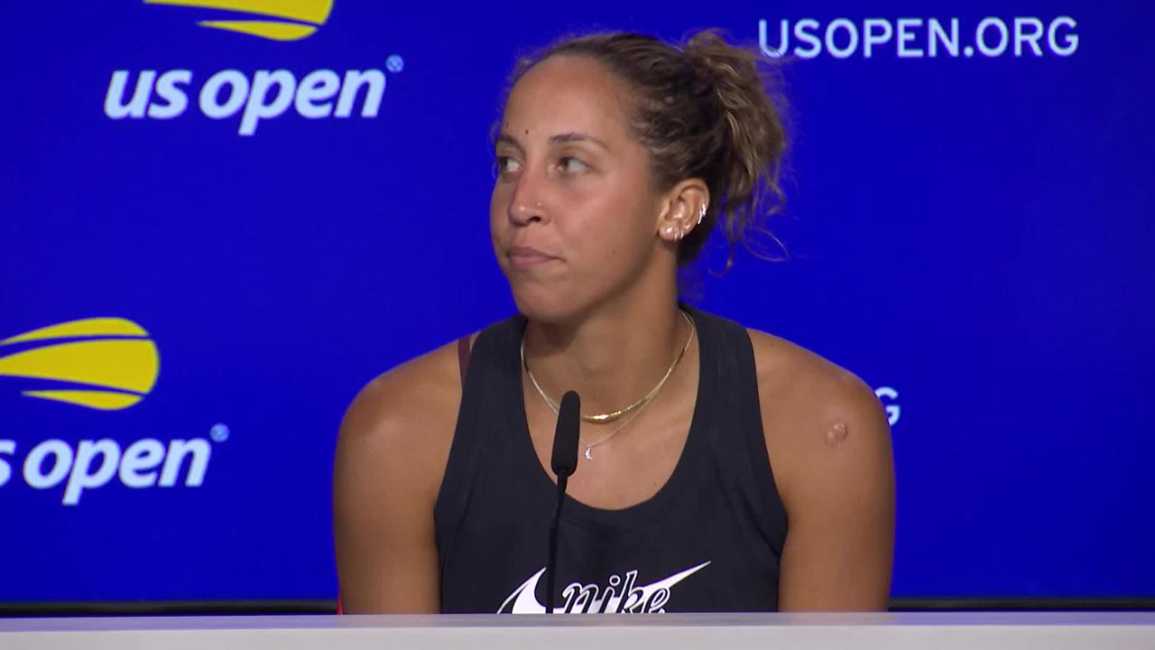 Madison Keys Press Conference Round 2 US Open Highlights & Features