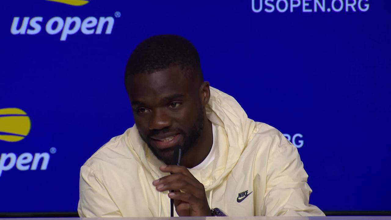 Francis Tiafoe Press Conference Round 3 US Open Highlights