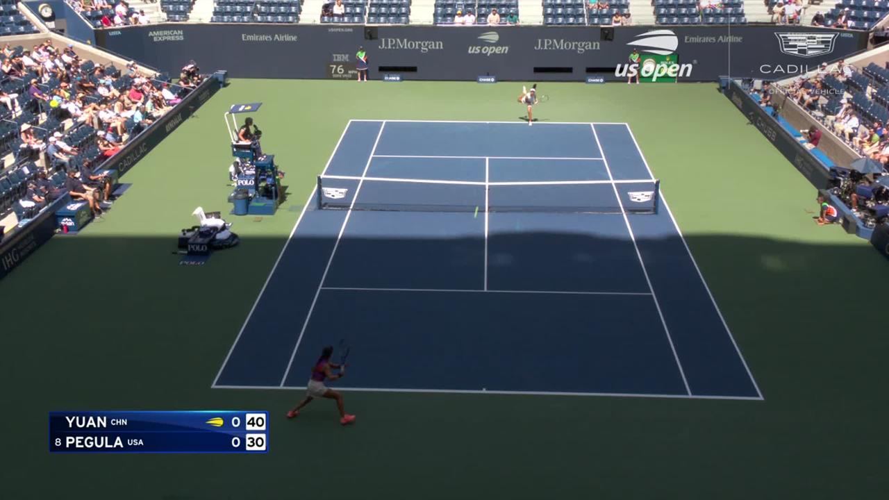Photos Jessica Pegula vs. Yuan Yue, 2022 US Open third round