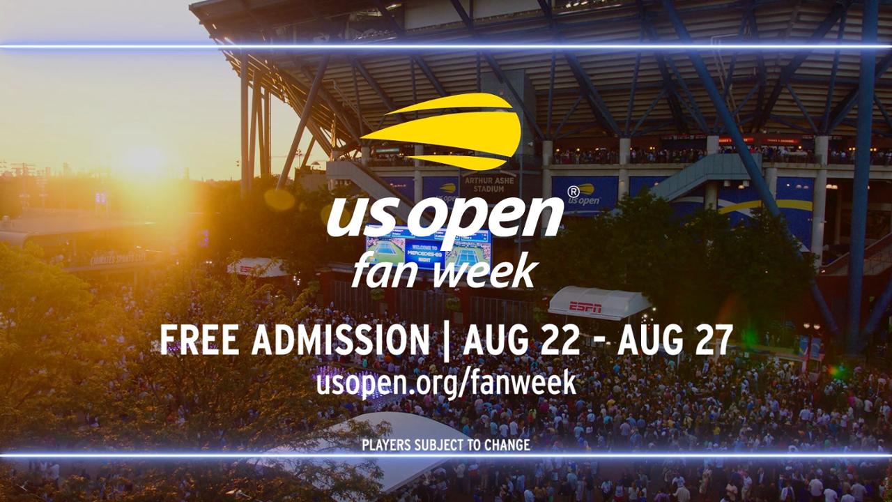 Five things to know about Fan Week at the 2023 US Open Official Site