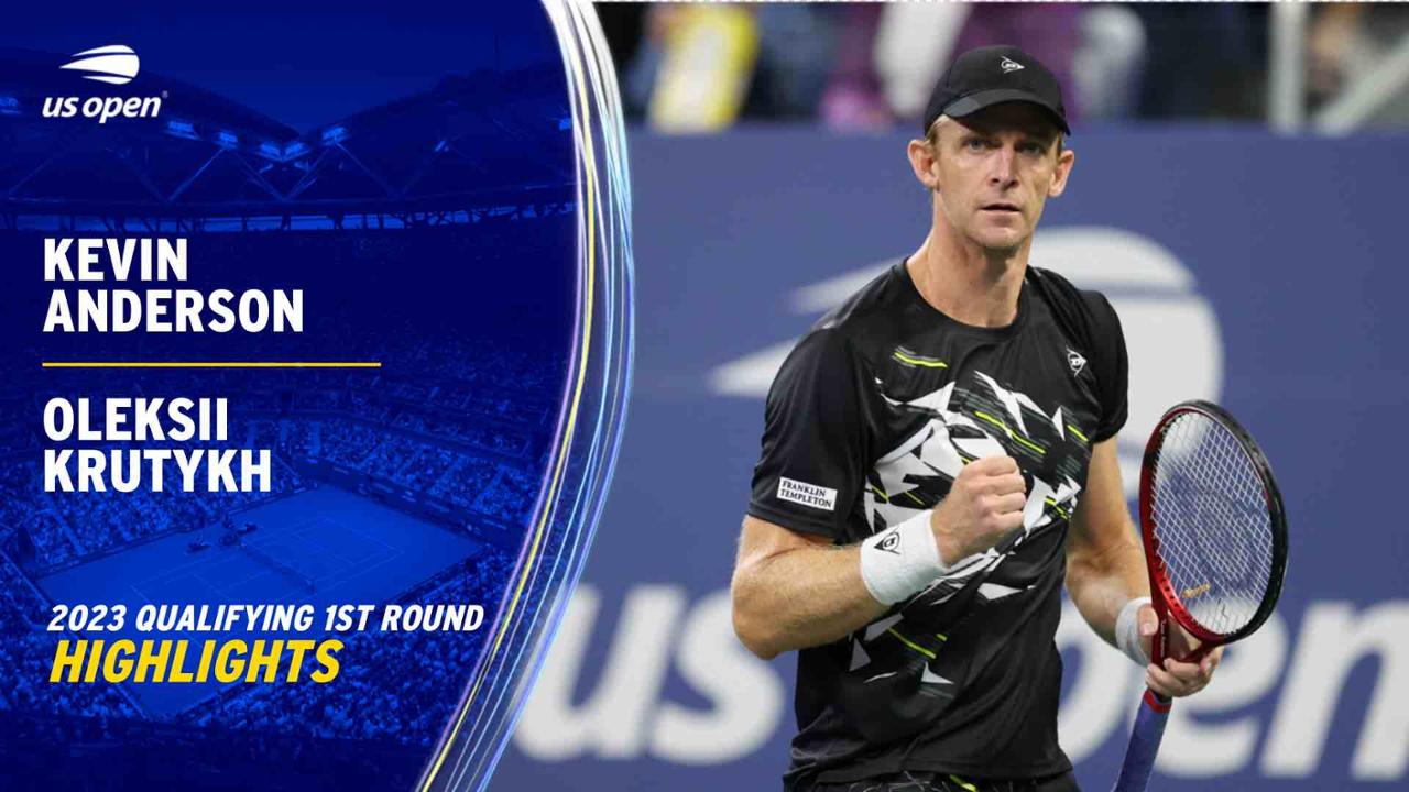 Kevin Anderson makes winning return in 2023 US Open qualifying - Official Site of the 2023 US Open Tennis Championships