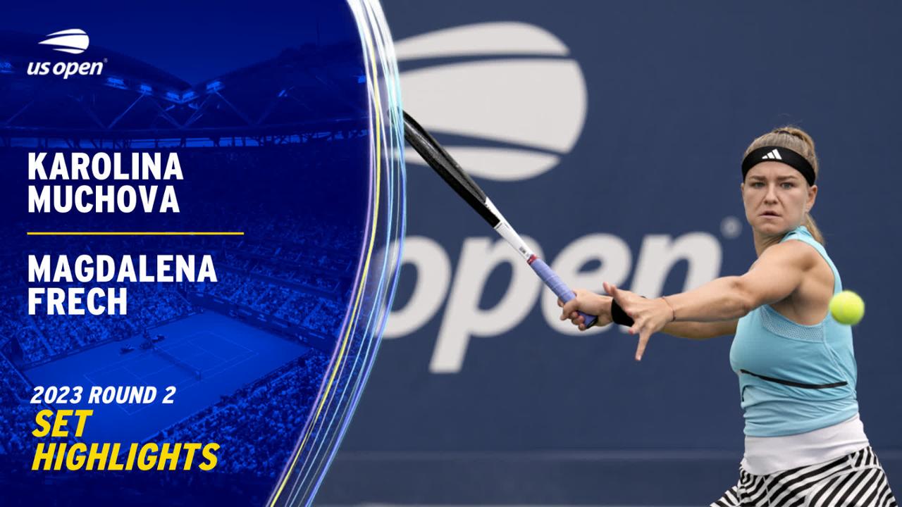 Karolina Muchova advances to 2023 US Open Round 3 after defeating Magdalena Frech - Official Site of the 2023 US Open Tennis Championships