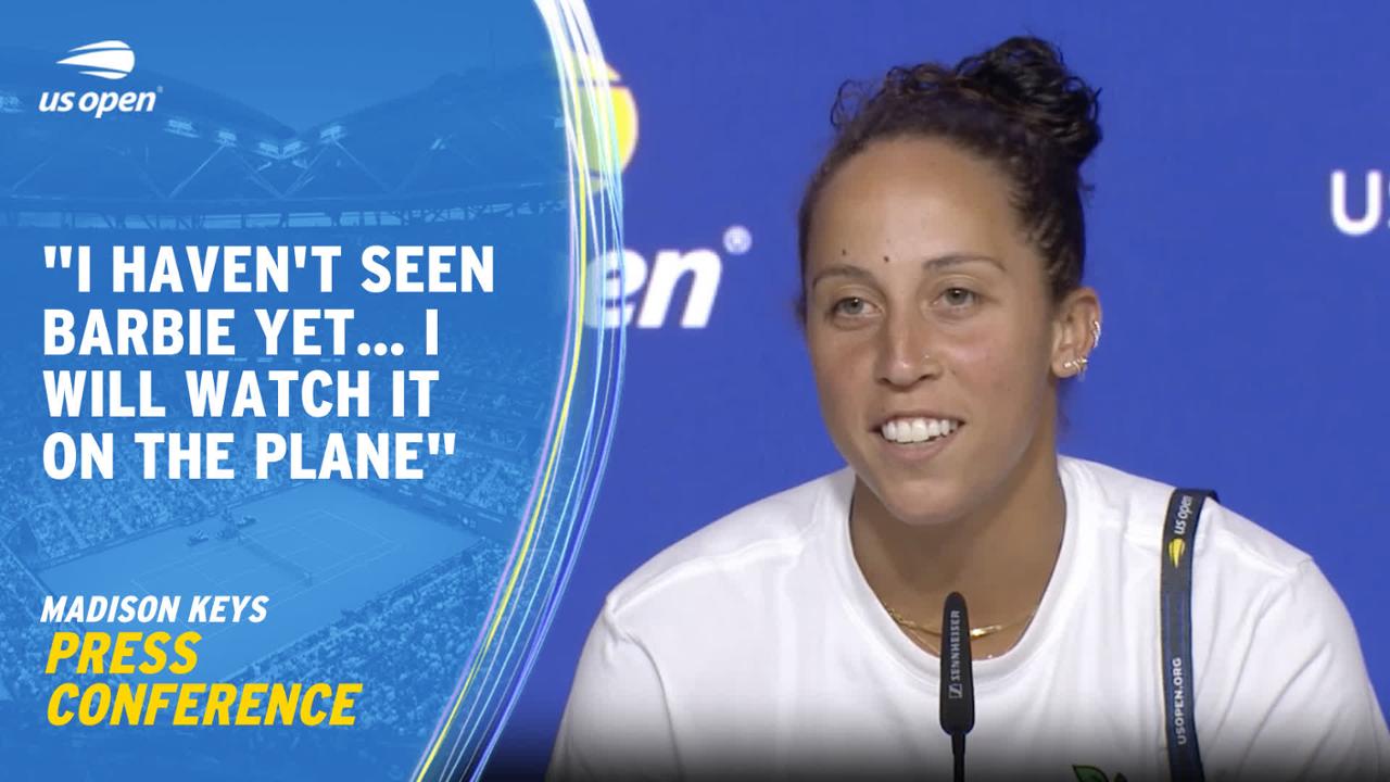 Madison Keys Press Conference Round 2 US Open Highlights & Features