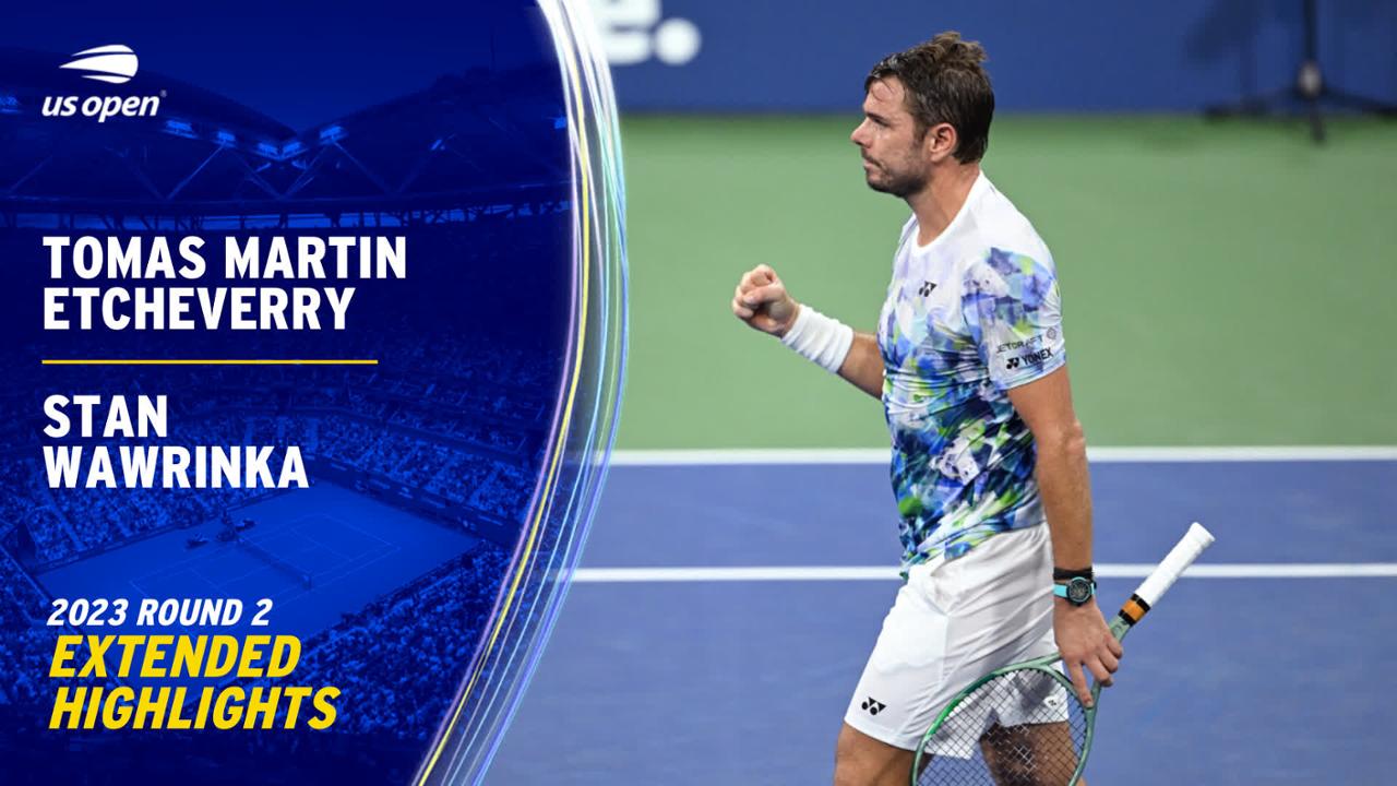 Etcheverry vs. Wawrinka Extended Highlights | Round 2 - US Open Highlights & Features - Official