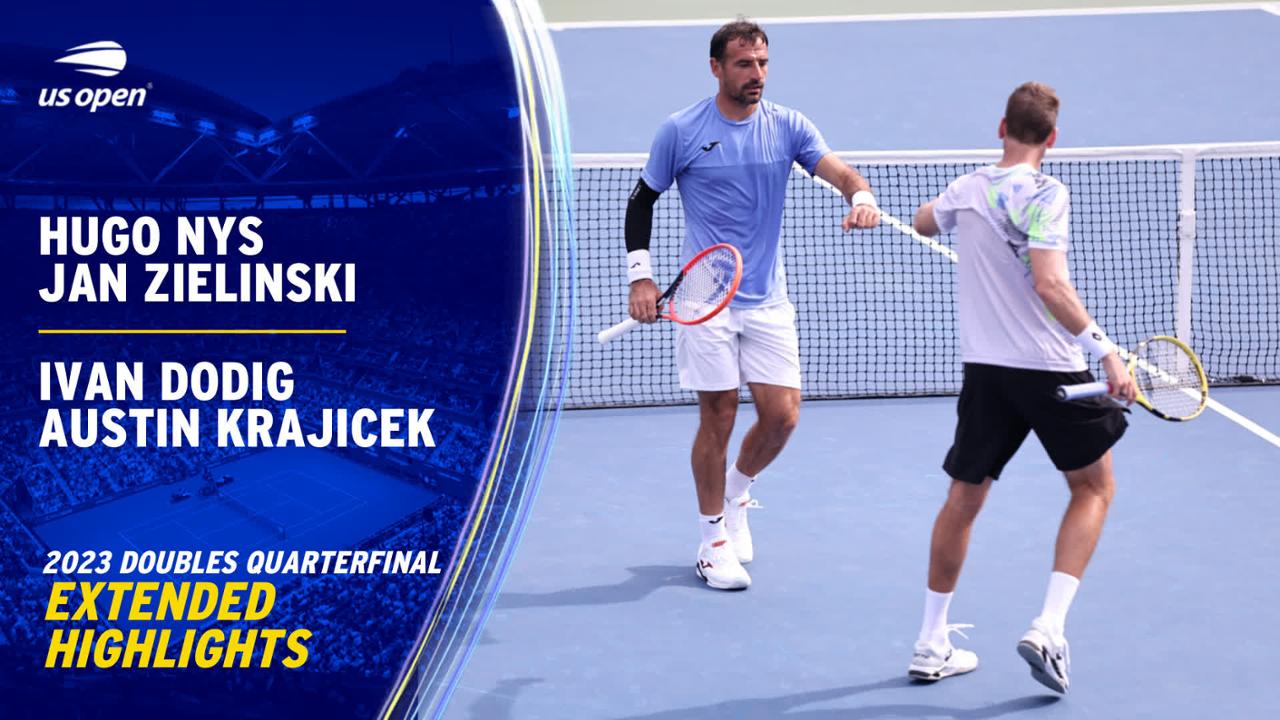 Nys/Zielinski vs. Dodig/Krajicek Extended Highlights Quarterfinal