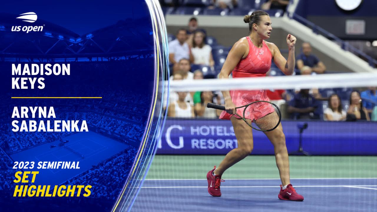 Aryna Sabalenka rallies past Madison Keys to reach 2023 US Open final