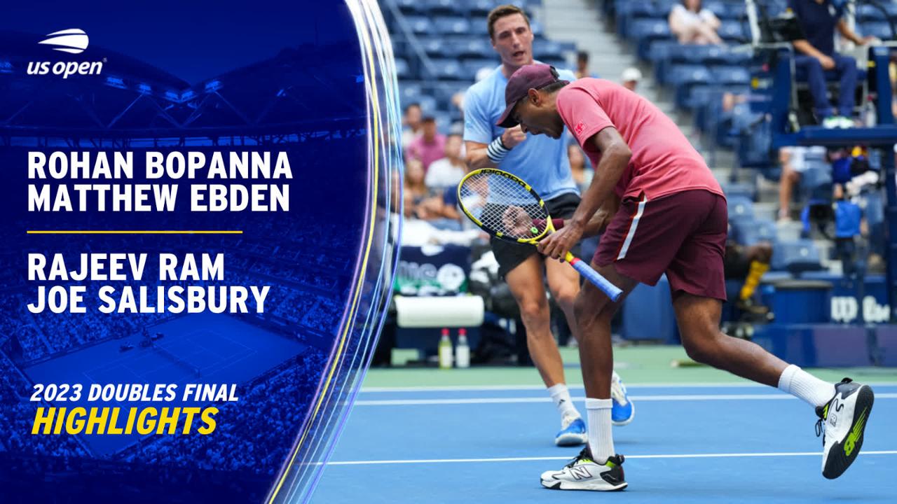 Bopanna/Ebden vs. Ram/Salisbury Highlights Final US Open Highlights